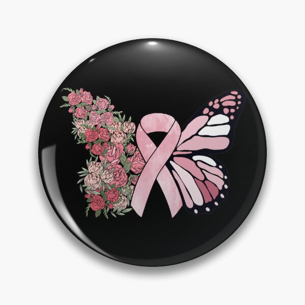 Item preview, Breast cancer butterfly designed and sold by pnkpopcorn.