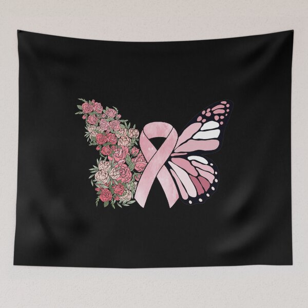 Item preview, Breast cancer butterfly designed and sold by pnkpopcorn.