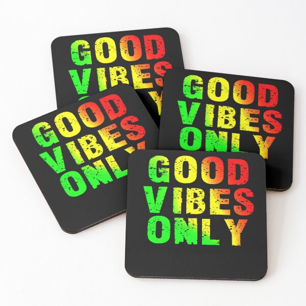 Item preview, Good Vibes Only Rasta Reggae Jamaica Roots Flag designed and sold by Countrysmart.