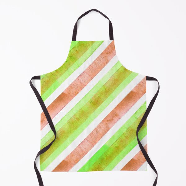 Item preview, Green Red Watercolor Diagonal Pinstripe Pattern, Watercolor Diagonal Stripes, Watercolor Diagonal Lines  designed and sold by antevasinart.