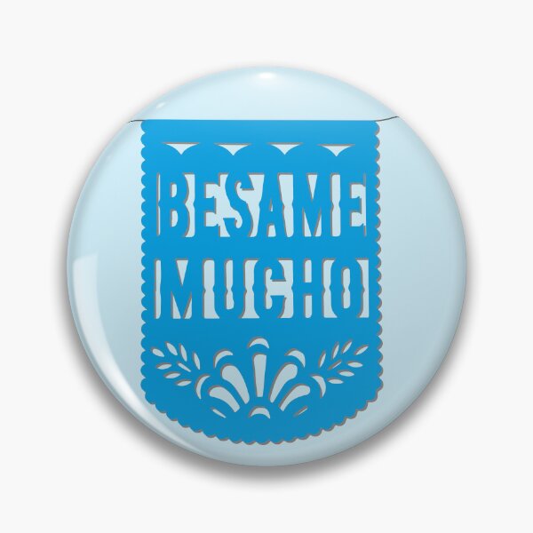 Item preview, Besame mucho red mexican banner papel picado fiesta handmade decorations san valentines gift designed and sold by T-Mex.