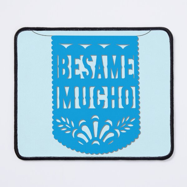 Item preview, Besame mucho red mexican banner papel picado fiesta handmade decorations san valentines gift designed and sold by T-Mex.