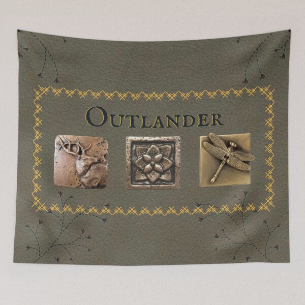 Item preview, Outlander - Sassenach Leather and Metal Accents designed and sold by dealchica.
