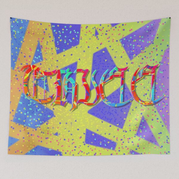 Item preview, Fancy thiCC Font With Abstract Background designed and sold by thicc216.