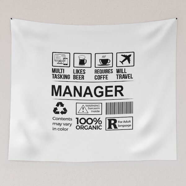 Item preview, manager T Shirt, MultiTasking Certified Job Gift Item, Job Profession,Mens Womens Girls Dad, manager Christmas Birthday Gift designed and sold by xlnv.
