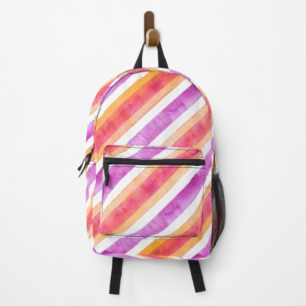 Item preview, Purple Red Watercolor Diagonal Pinstripe Pattern, Watercolor Diagonal Stripes, Watercolor Diagonal Lines  designed and sold by antevasinart.