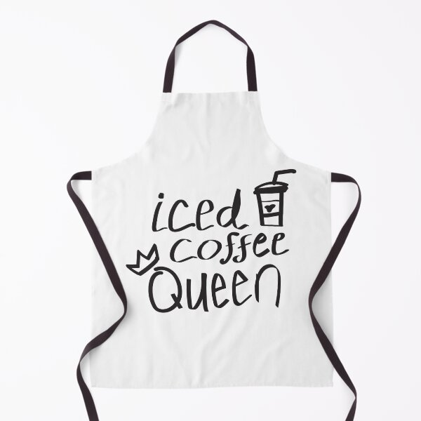 Item preview, Iced Coffee Queen Quote designed and sold by kmstudio.