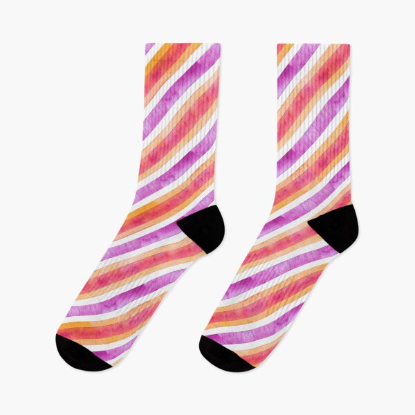 Item preview, Purple Red Watercolor Diagonal Pinstripe Pattern, Watercolor Diagonal Stripes, Watercolor Diagonal Lines  designed and sold by antevasinart.