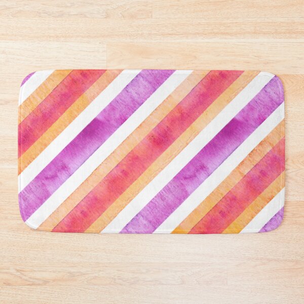 Item preview, Purple Red Watercolor Diagonal Pinstripe Pattern, Watercolor Diagonal Stripes, Watercolor Diagonal Lines  designed and sold by antevasinart.
