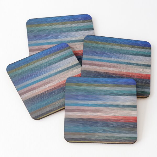 Item preview, líneas horizontales de textura colorida designed and sold by minadesign9.