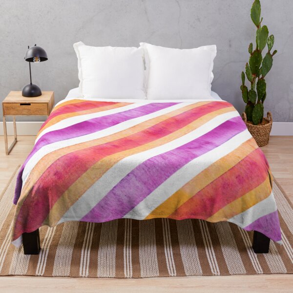 Item preview, Purple Red Watercolor Diagonal Pinstripe Pattern, Watercolor Diagonal Stripes, Watercolor Diagonal Lines designed and sold by antevasinart.