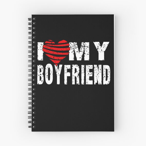 Item preview, I Love My Boyfriend I Heart My Awesome Love designed and sold by Countrysmart.