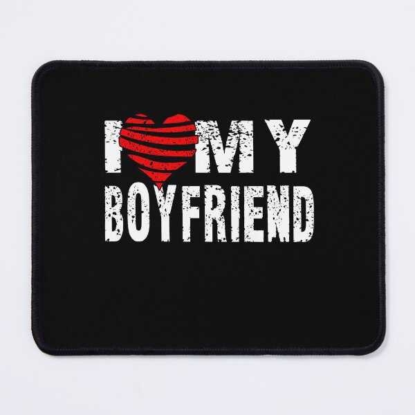 Item preview, I Love My Boyfriend I Heart My Awesome Love designed and sold by Countrysmart.