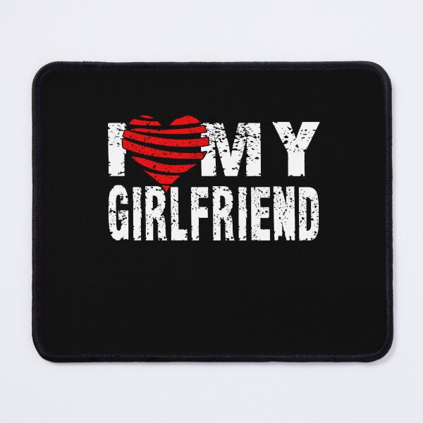 Item preview, I Love My Girlfriend Shirt I Heart My Girlfriend Gf Valentine designed and sold by Countrysmart.