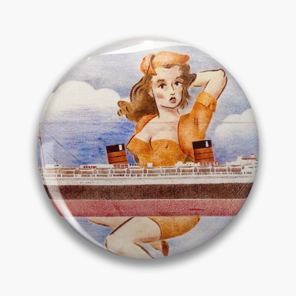 Item preview, WorldTravelerGal & QueenElizabeth - stencil on fabric (edit) designed and sold by twerky07.