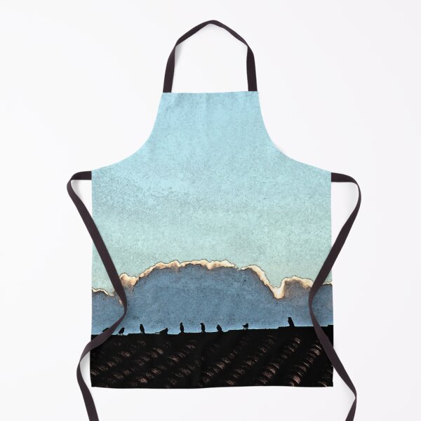 Item preview, Sparrows perching on a roof at sunset designed and sold by Anna Lemos.