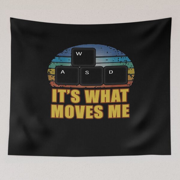 Item preview, Wasd Pc Gamer Gifts Video Gaming Boys Men Vintage Gift designed and sold by Countrysmart.