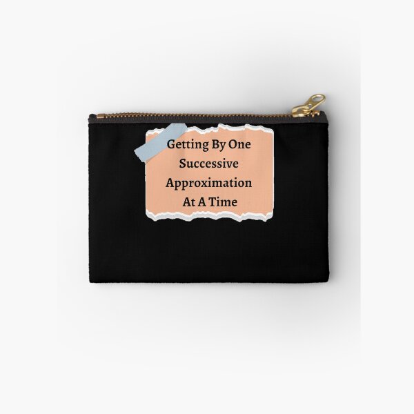 Item preview,  Getting By One Successive Approximation At A Time - Funny and cute T-Shirts Quotes designed and sold by Designspot2020.