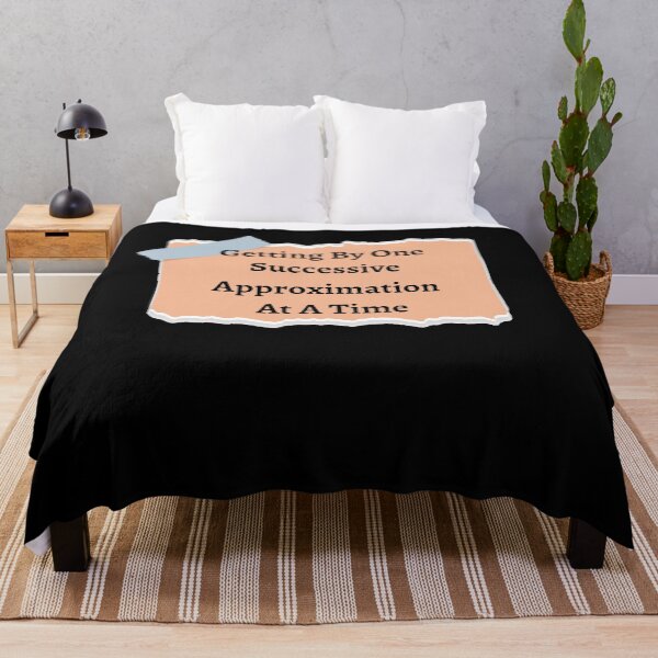 Item preview,  Getting By One Successive Approximation At A Time - Funny and cute T-Shirts Quotes designed and sold by Designspot2020.
