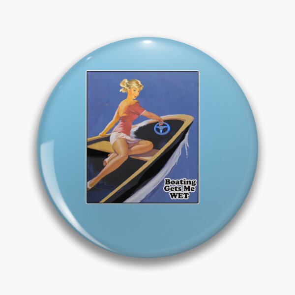 Item preview, BOATING GETS ME WET designed and sold by cgullart.