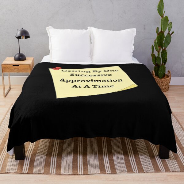 Item preview,   Getting By One Successive Approximation At A Time - Funny and cute T-Shirts Quotes designed and sold by Designspot2020.