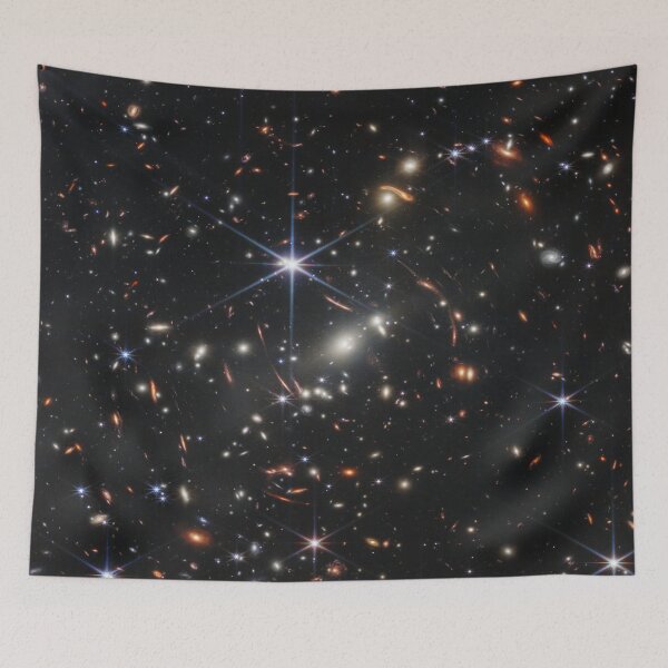 Item preview, JWST First Image Deep Field SMACS 0723 (8K resolution) designed and sold by bobbooo.