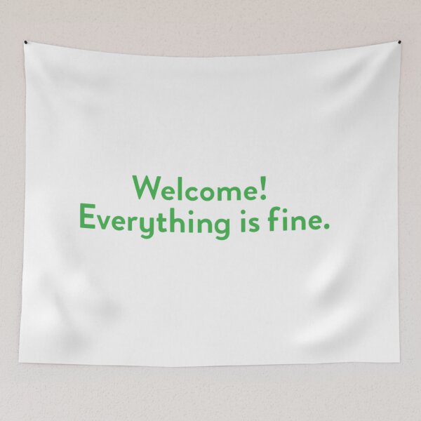 Item preview, The Good Place | Welcome! Everything is fine.  designed and sold by clamentine.
