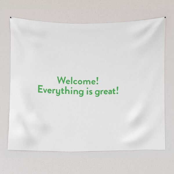 Item preview, The Good Place | Welcome! Everything is great.  designed and sold by clamentine.