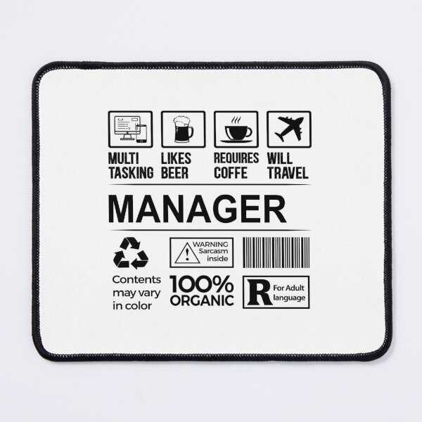 Item preview, manager T Shirt, MultiTasking Certified Job Gift Item, Job Profession,Mens Womens Girls Dad, manager Christmas Birthday Gift designed and sold by xlnv.