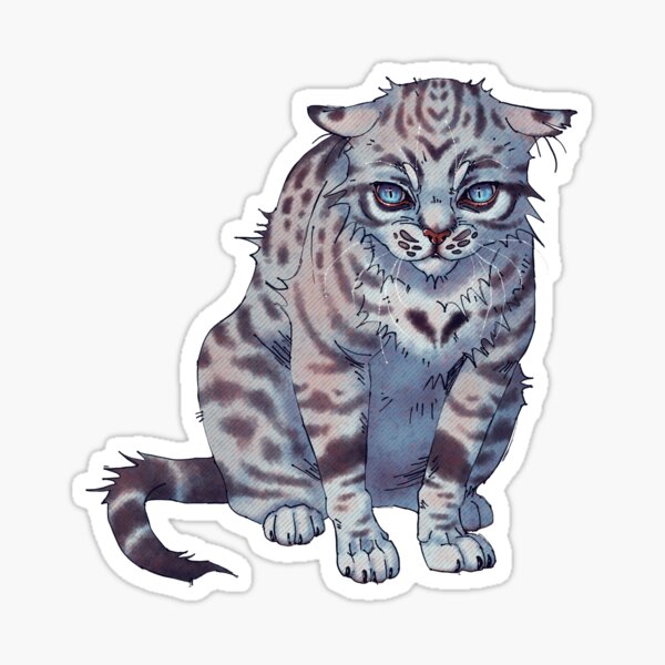 Ashfur Sticker for Sale by P-ess