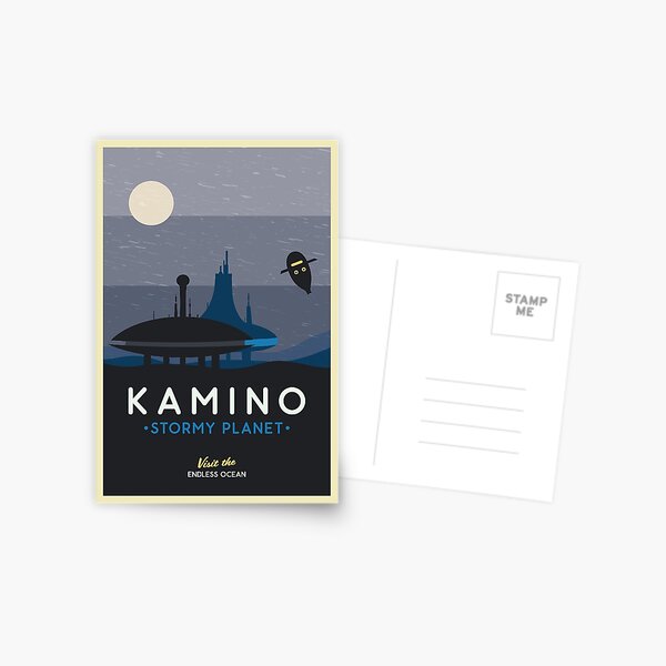 Item preview, Kamino Stormy Planet Poster designed and sold by magrodanny.