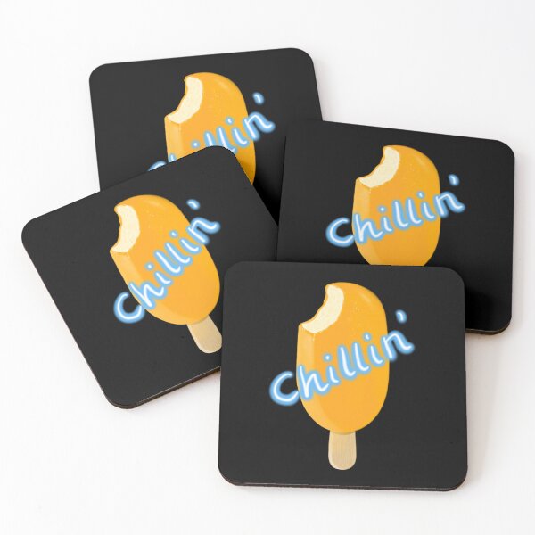 Item preview, Chillin' ice lolly, black.  designed and sold by Bumpulous.