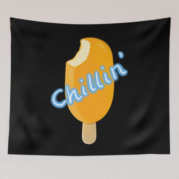 Item preview, Chillin' ice lolly, black.  designed and sold by Bumpulous.