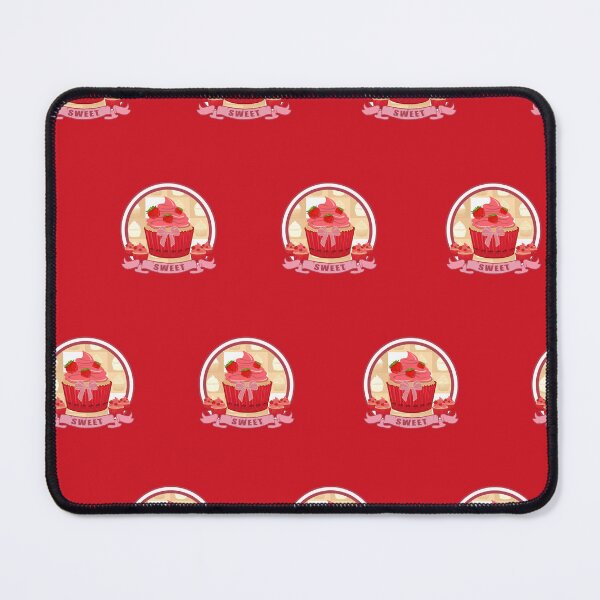 Item preview, Sweet Strawberry Cupcake (Pattern 2) designed and sold by Adamzworld.