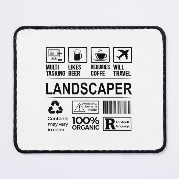 Item preview, landscaper T Shirt, MultiTasking Certified Job Gift Item, Job Profession,Mens Womens Girls Dad, landscaper Christmas Birthday Gift designed and sold by xlnv.