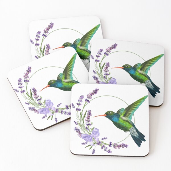 Item preview, Hummingbird and Lavender, wonders gifts of nature designed and sold by Stoneheim.