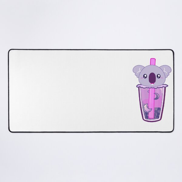 Item preview, Kawaii Koala Obsessed with Boba Drinks designed and sold by Yellow Coffee.