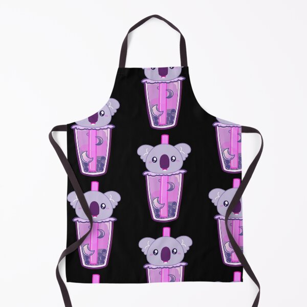 Item preview, Kawaii Koala Obsessed with Boba Drinks designed and sold by Yellow Coffee.