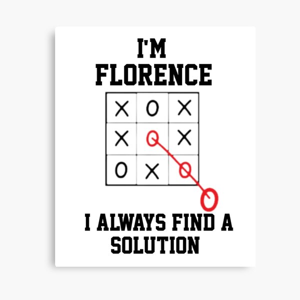 Item preview, Im Florence I Always Find A Solution  designed and sold by Yay Design.