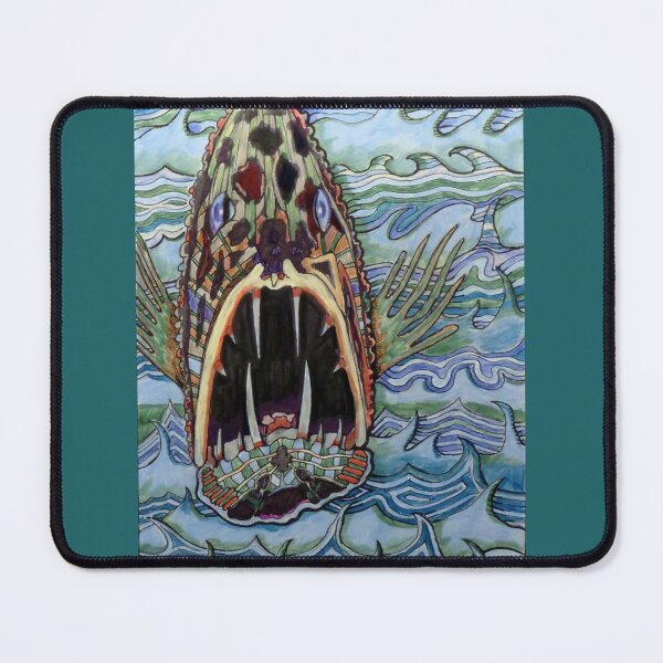 Item preview, 669 - FANG TOOTH FISH DESIGN - DAVE EDWARDS - LÁPICES DE COLORES - 2022 designed and sold by BLYTHART.