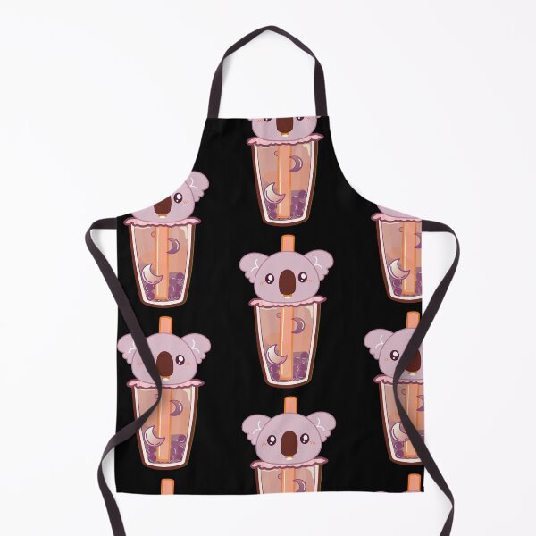 Item preview, Kawaii Koala Obsessed with Boba Drinks designed and sold by Yellow Coffee.
