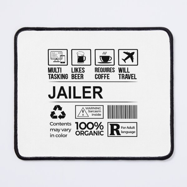 Item preview, jailer T Shirt, MultiTasking Certified Job Gift Item, Job Profession,Mens Womens Girls Dad, jailer Christmas Birthday Gift designed and sold by xlnv.