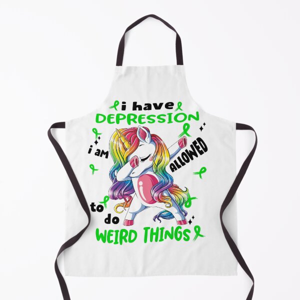 Item preview, Depression Awareness Funny I have Depression i'm allowed to do Weird Things! designed and sold by JanetShop809.