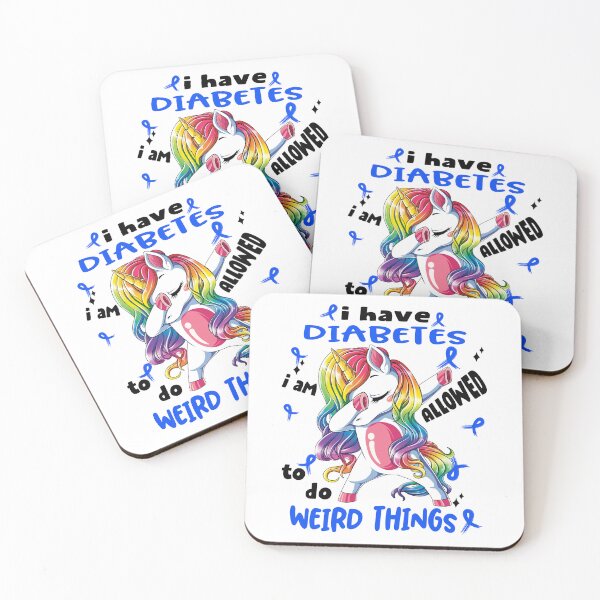 Item preview, Diabetes Awareness Funny I have Diabetes i'm allowed to do Weird Things! designed and sold by JanetShop809.