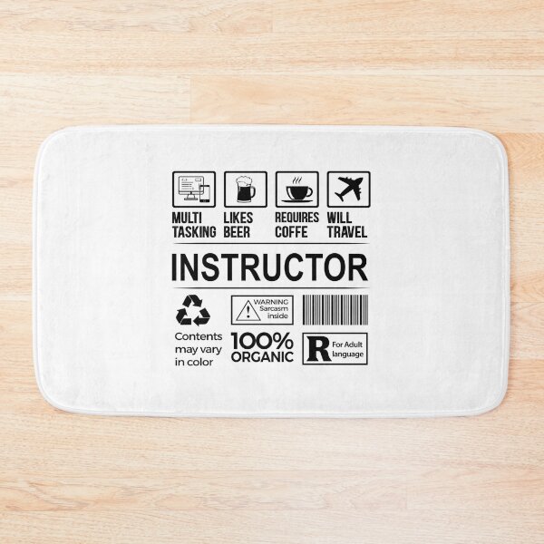 Item preview, instructor T Shirt, MultiTasking Certified Job Gift Item, Job Profession,Mens Womens Girls Dad, instructor Christmas Birthday Gift designed and sold by xlnv.