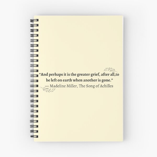 Item preview, The Song of Achilles Quote designed and sold by OumaMerch.