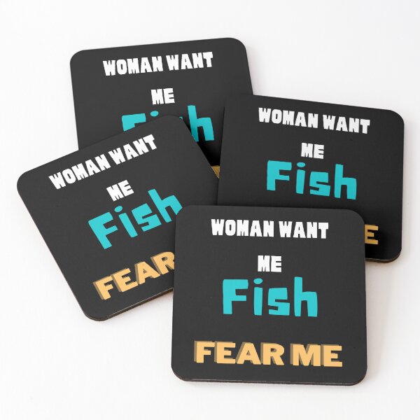 Item preview, Women want me, fish fear me designed and sold by 2Cheesy4U.