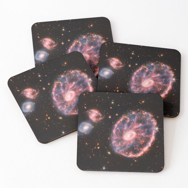 Item preview, JWST Cartwheel Galaxy (8K resolution) designed and sold by bobbooo.