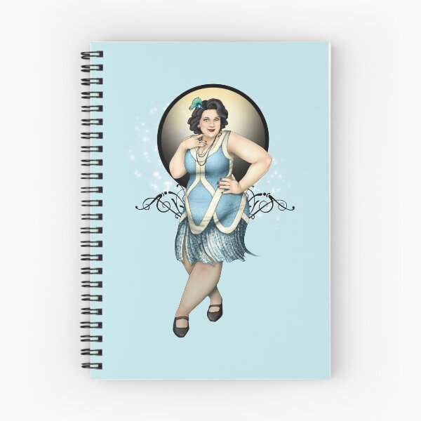Item preview, Olivia - The Fat 1920s Flapper designed and sold by CatAstrophe.