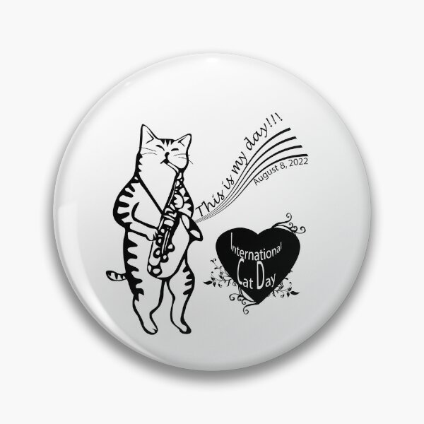 Item preview, International Cat Day KITTLE HUMOR, FUNNY designed and sold by K0tK0tu.